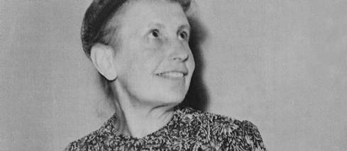 Description: Anna Freud, le 31 juillet 1957.